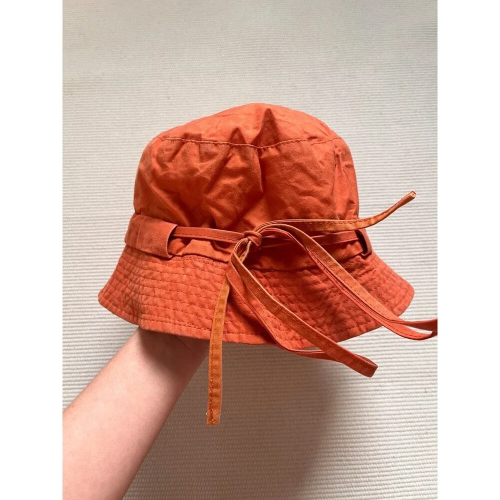 JACQUEMUS Le Bob Gadjo Bucket Hat in Orange